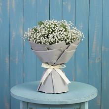 Букет цветов из:  Гипсофила в Сычёво