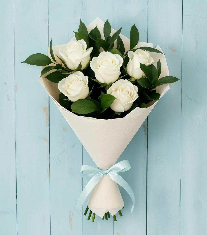 Букет цветов из: Розы в Сычёво