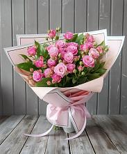 Букет Розовый кустик #REPLACE_PRED# Сычёво