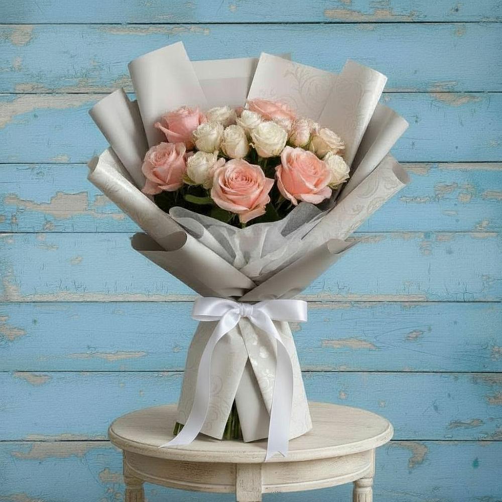 Букет цветов из: Розы в Сычёво