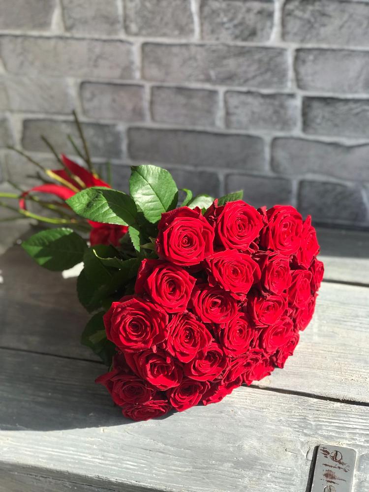 Букет Красные розы Фридом в Сычёво