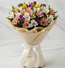 Букет цветов из:  Альстромерии #REPLACE_PRED# Сычёво
