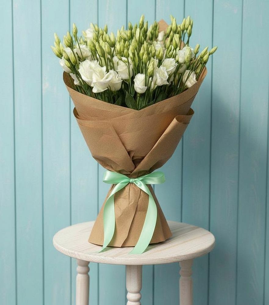 Букет цветов из: Лизиантусы в Сычёво