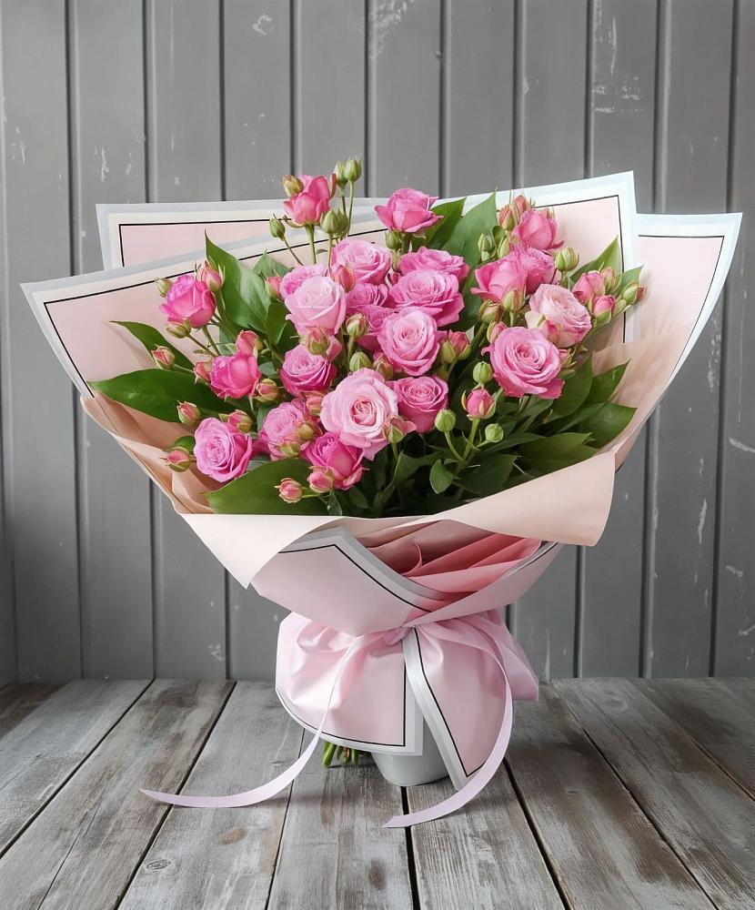 Букет Розовый кустик в Сычёво