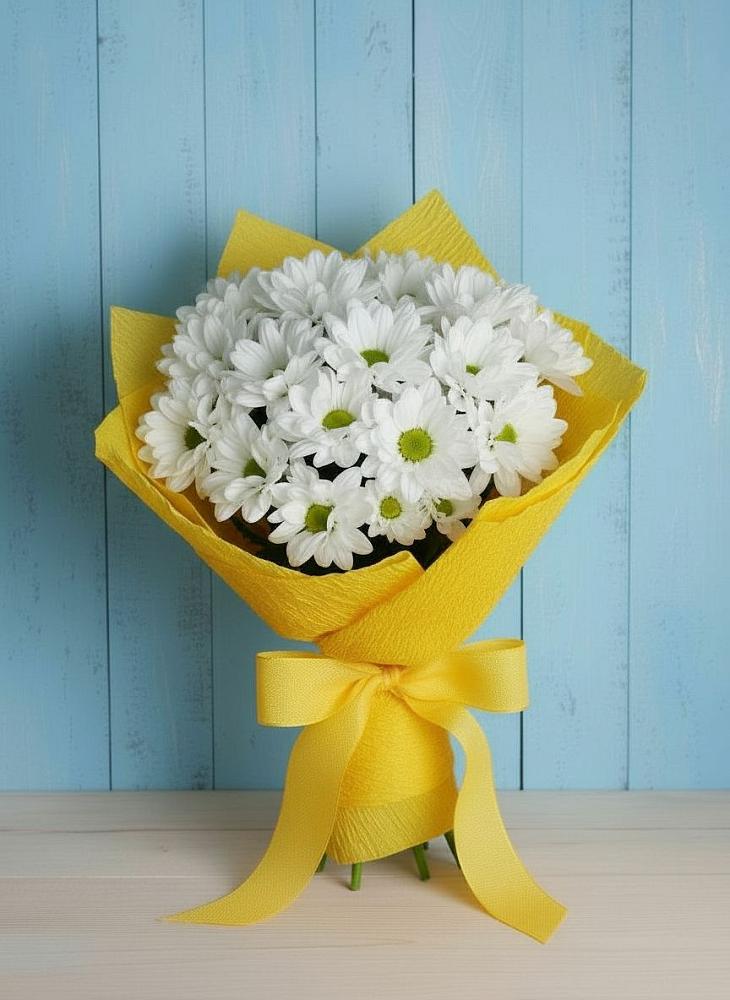 Букет цветов из: Хризантемы в Сычёво