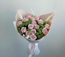 Букет цветов из:  Розы и Хризантемы в Сычёво