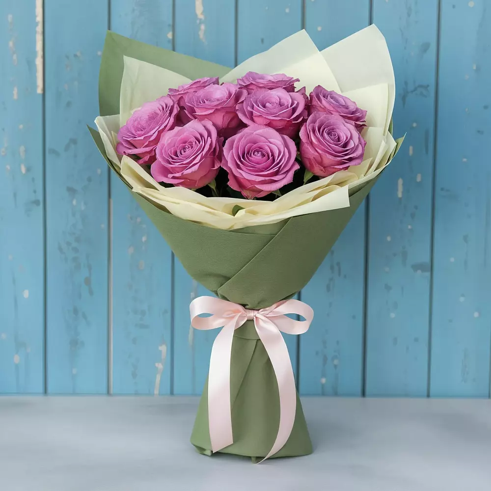 Букет Розы Фёрст Леди в Сычёво