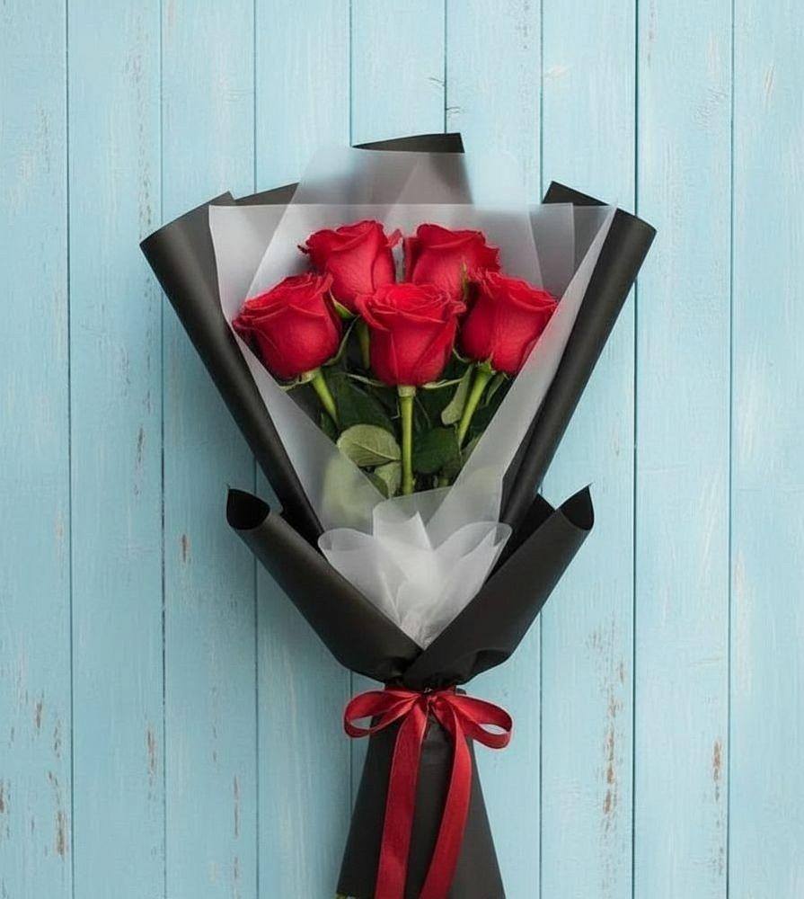 Букет цветов из: Розы в Сычёво